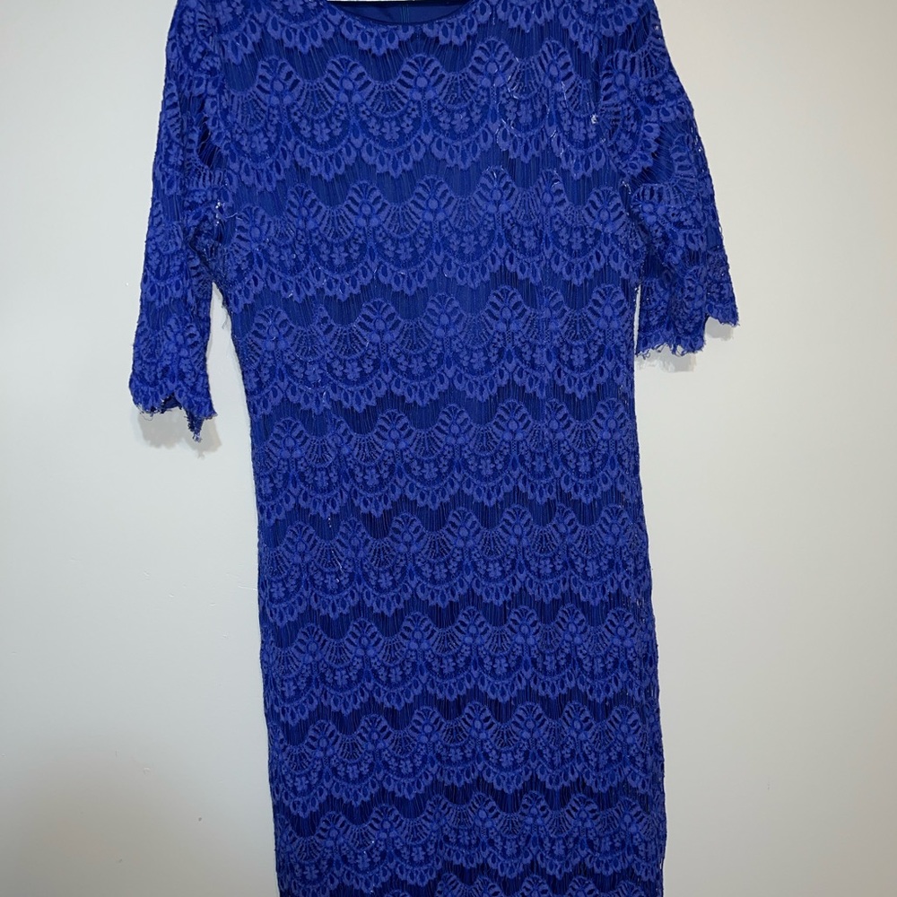 Long blue dress from Dainty Jewels